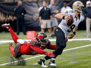 George Johnson action photo