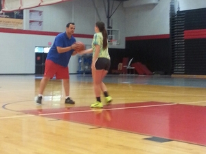 Domenic D. action photo