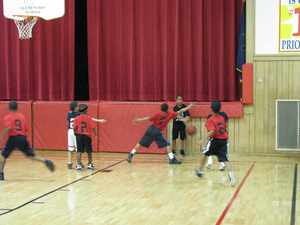 Troy A. action photo
