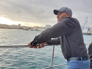Gerald Houston Jr. action photo