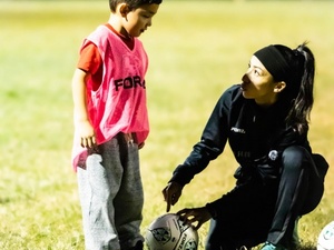 Jennifer Ruiz action photo