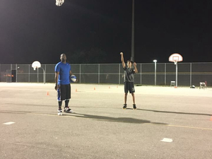 Coach Omar L. action photo