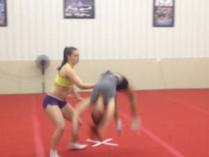 Brittany L. action photo