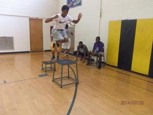 Andre W. action photo