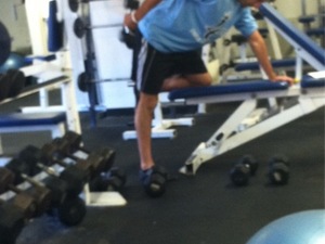 Chris J. action photo
