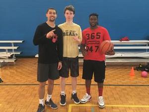 DeAndre W. action photo