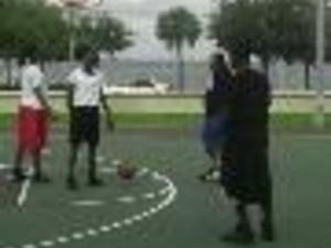 Tinekqua C. action photo