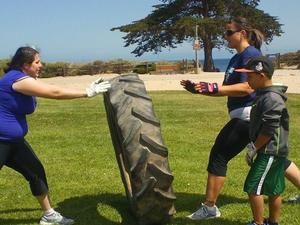 Kathleen K. action photo