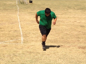 Don E K. action photo