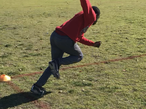 Don E K. action photo