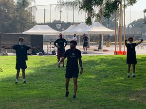 Lavell Thomas action photo