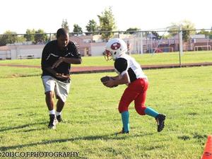 Raymond R. action photo