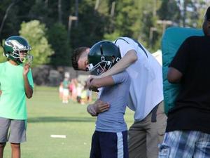 Mark M. action photo