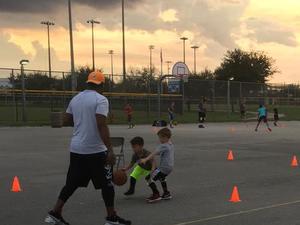 Coach Omar L. action photo