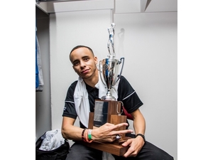 Corbin Landers action photo