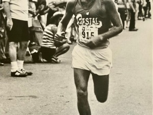 W.F. Newhall III action photo