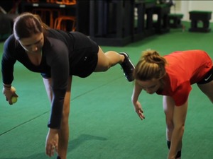 Valerie B. action photo