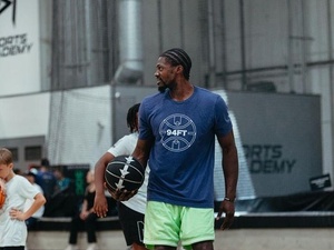 Coach B G. action photo