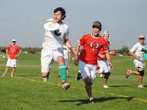 Mark B. action photo