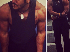 Stephen T. action photo