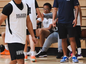 Coach G. action photo