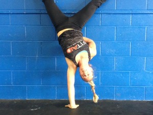 Natalie A. action photo