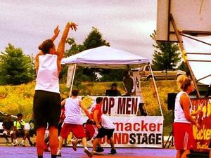 Sarah M. action photo