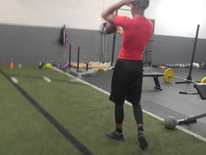 Brandon S. action photo