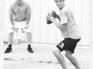 Justin R. action photo