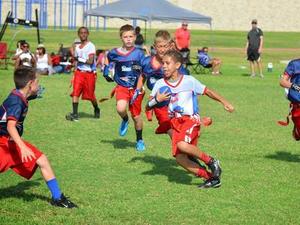 Coach Brett M. action photo