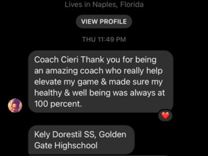 Kenneth Cieri action photo