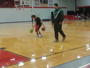 Domenic D. action photo