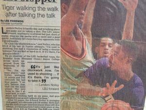 Landers N. action photo