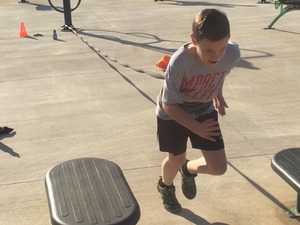 Allen L. action photo