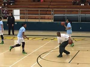 Coach W. action photo