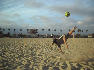 Ayman A. action photo