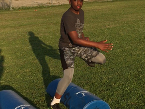 Don E K. action photo
