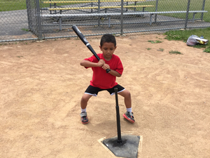 Patrick A. action photo