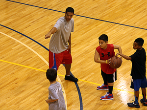 Calvin A. action photo