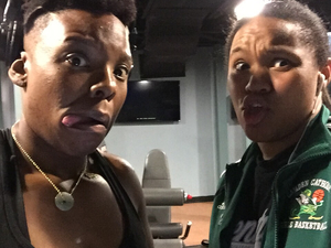 Deborah T. action photo