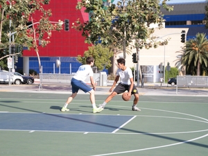 Glen M. action photo