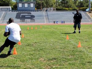 Raymond R. action photo