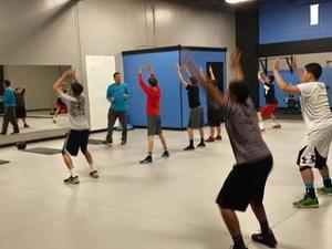 Mike E. action photo