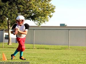 Raymond R. action photo