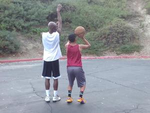 Tyree B. action photo