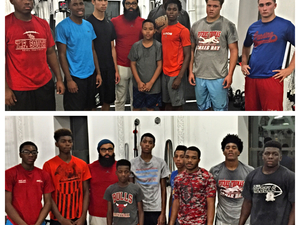 Derreck B. action photo