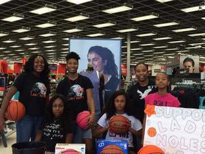 Tinekqua C. action photo