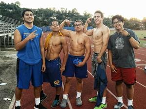 Felipe V. action photo