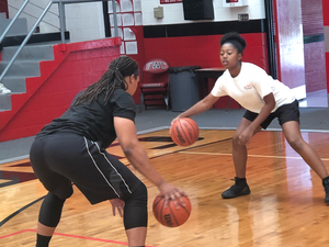 Keturah Spotwood action photo