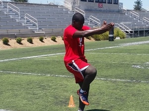 Cy Z. action photo